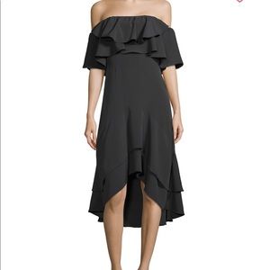 Walter Baker black off the shoulder dress, size 2